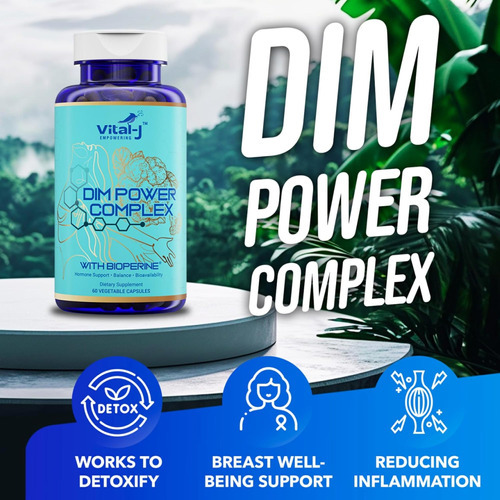 Dim Power Complex 300mg - Suplemento Dim De Equilíbrio Hormo - Imagem 4
