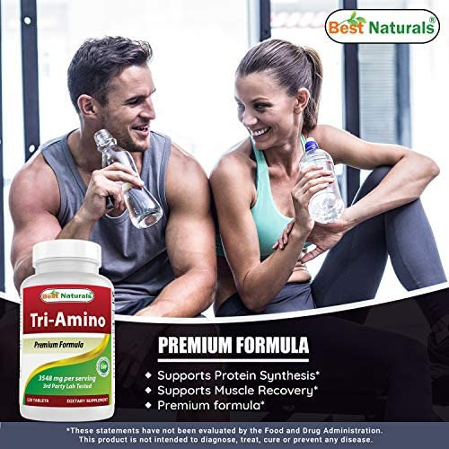 Best Naturals Tri-amino Com L-arginina, L-ornitina, L-lisina - Imagem 4