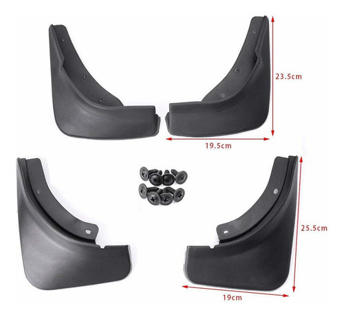 Guarda-lamas Mud Flaps Para- B7 European Fender - Imagem 3
