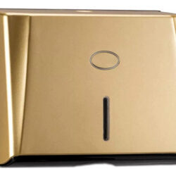 Dispensador Toalhas Papel Multidobrável Dourado Montad