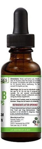 Vitamina B-12/ Green Organics /2 Oz/ Gotas - Imagem 3