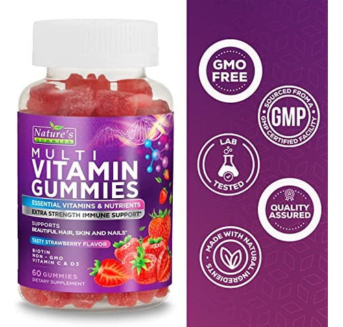 Gomas Multivitamínicas Para Adultos: Suporte Imunológico Pa - Imagem 4