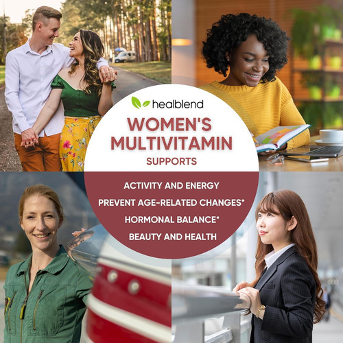 Multivitamínico Feminino Com Biotina (sem Ferro) - 20 Vitami - Imagem 4