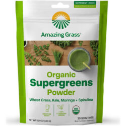 Incrível Grass Super Greens Booster: Mistura De Smoothie De