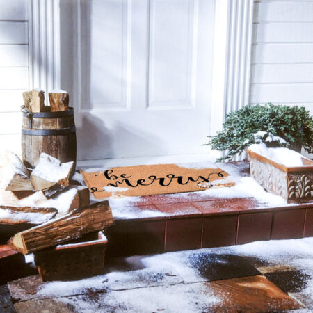 Tapete De Porta Para Decoração De Natal Gnome Floor Mat Hall - Imagem 24