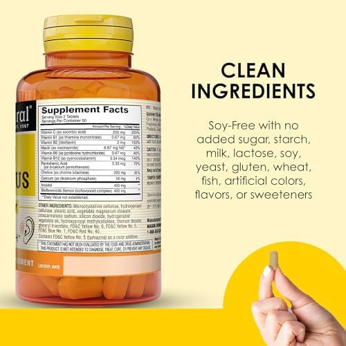 Mason Natural Ear Health Plus Com Vitaminas B, Suprimento Pa - Imagem 5