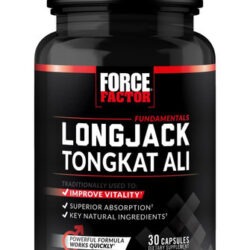 Force Factor Longjack Tongkat Ali 500mg Para Os Hormônios Ma