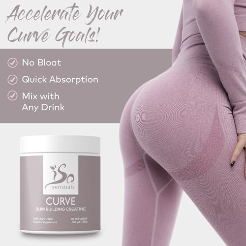 Isosensuals Curve Bum Building Creatine - Malha 200 Microniz - Imagem 4