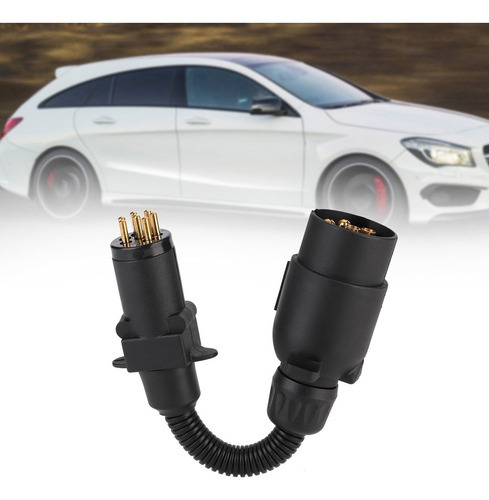 Adaptador De Soquete De Plugues De Reboque De Carro Au To Eu - Imagem 6