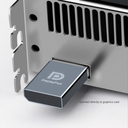 2x Adaptador De Tela Displayport Dummy Plug Dp 4k Edid He - Imagem 4