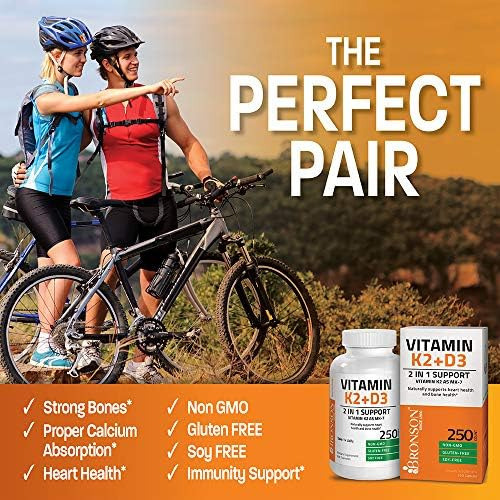 Vitamina K2 Bronson 90mcg 60 Comprimidos - Imagem 3