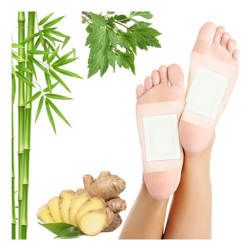Greenhb Drenagem Linfática Gengibre Almofadas Para Os Pés 50