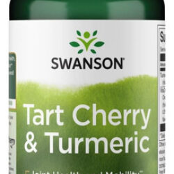 Swanson Hiactives Tart Cherry E Açafrão 60 Cápsulas Vegadas