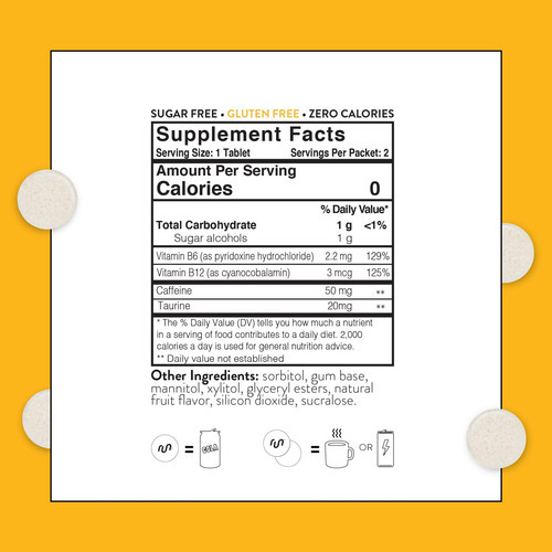 Executar Energia De Goma De Frutas De Frutas De Mascar 50mg - Imagem 5
