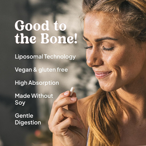 Suplemento De Vitamina K2 Lipossomal Kal Com Mk7 100 Mcg, Al - Imagem 3
