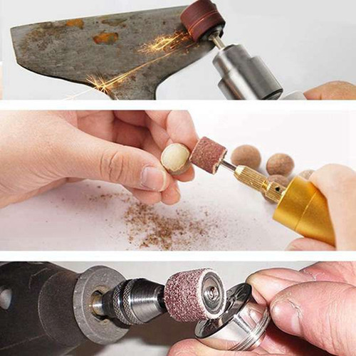 Kit De Tambores De Lixar De 458 Peças Ferramenta De Moagem - Imagem 3