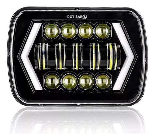 W Farol Led De 5x7 Polegadas Para Toyota Bandeirante