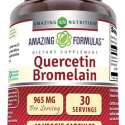 Amazing Nutrition Suplemento De Quercetina 800 Mg Com Bromel
