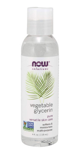 Glicerina Vegetal 118ml Now Foods Vegetable Glycerin 5un - Imagem 3