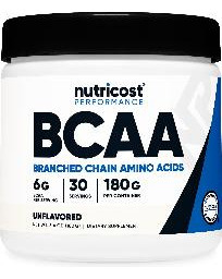 Bcaa Em Pó Nutricost Sem Sabor 30 Porções 180g - Imagem 2