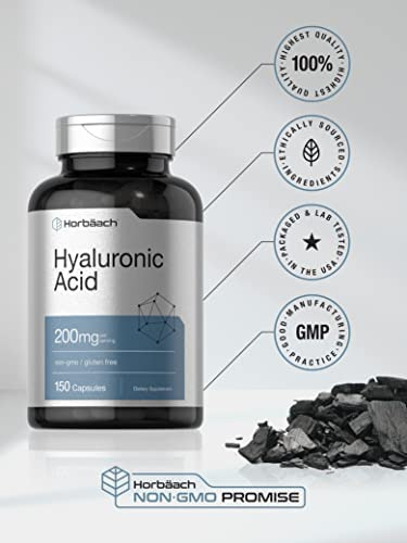 Suplemento De Ácido Hialurônico | 200mg | 150 Cápsulas | Sup - Imagem 2