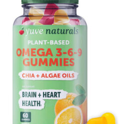 Yuve Vegan Omega 3-6-9 E Gomas Dha - Delicioso Para Crianças