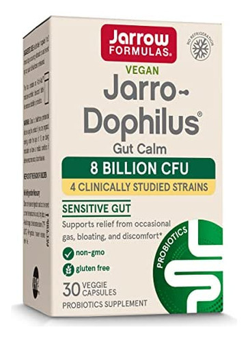 Jarrow Formulas Jarro-dophilus Gut Calm Probiotic - 3 Bilhõe