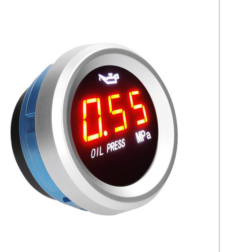 Medidor De Pressão De Óleo Alarme De Óleo Função De Sensor D - Imagem 2
