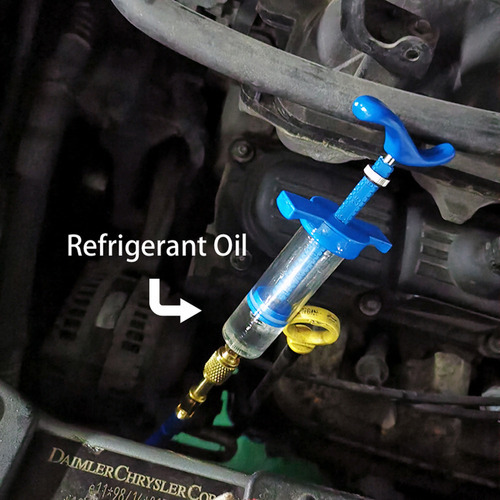 Injetor De Corante A/c 1/4 Sae Ferramenta De Injeção De Óleo - Imagem 9