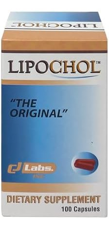 Lipochol Liver Support Detox - Vitaminas E Nutrientes Essenc - Imagem 4