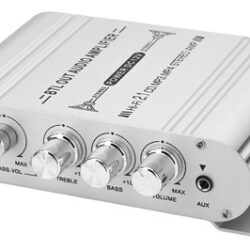 - Amplificador Estéreo De Áudio Automotivo 12v 400w