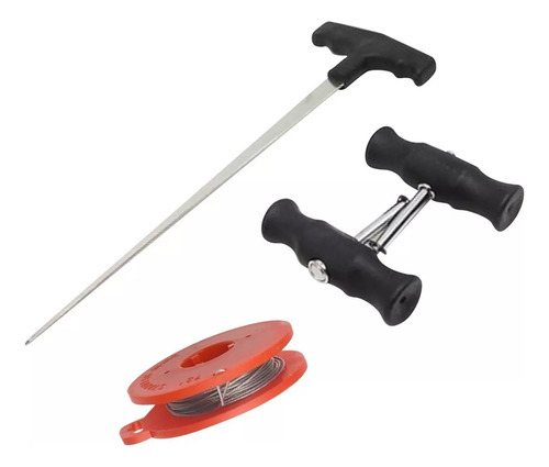 Conjunto Ferramentas Para Remoção Vidro De Pára-brisa Carro