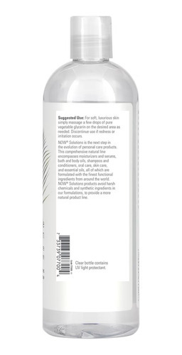 Glicerina Vegetal 473ml Now Foods Cozinha Uso Diário 3un - Imagem 5