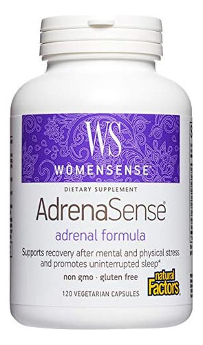 Womensense Adrenasense Da Natural Factors, Adrenasense, Supl