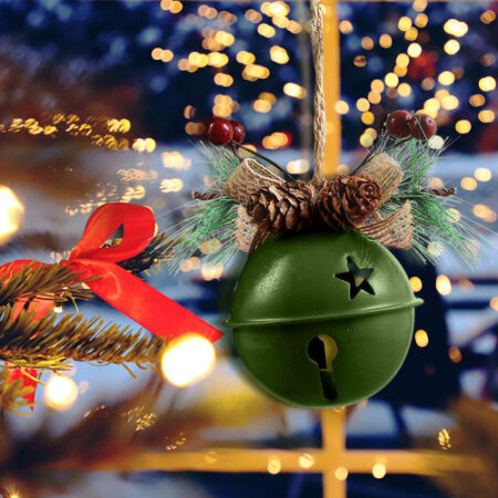 Pingente De Natal Em Metal, Enfeite De Alta Qualidade, Decor - Imagem 13