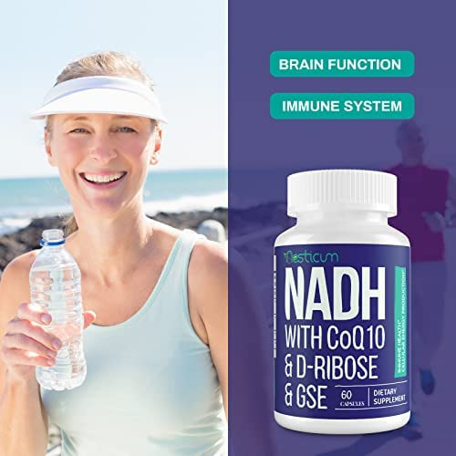 Aesticum Nadh 50mg + Coqmg + D-ribose 150mg Supplement, Boos - Imagem 7