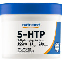 Nutricost 5-htp Em Pó 25 Gramas (300 Mg Por Porção) - Sem G
