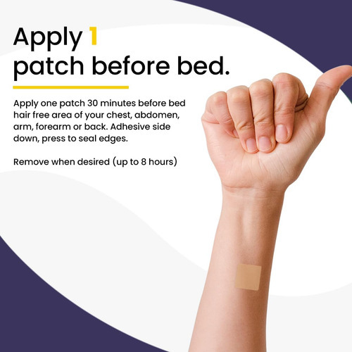 Adesivo De Sono Veru Wellness | Patch Para Dormir | Adesivo - Imagem 6