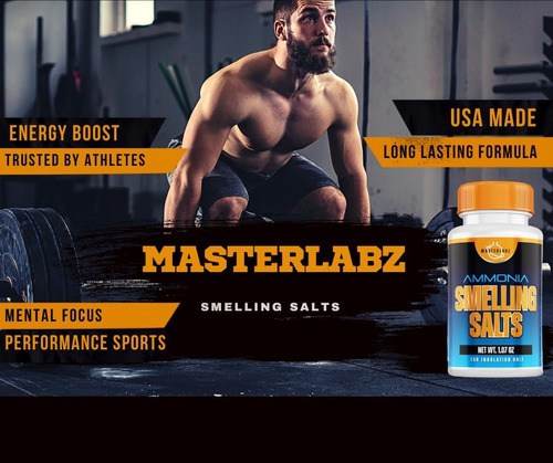 -masterlabz Saltos Com Cheiro (inalantes De Amônia). Energia - Imagem 2