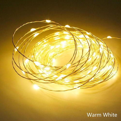2 Pacotes De Luzes De Corda De Fadas Solares, 30m 300 Conduz - Imagem 7