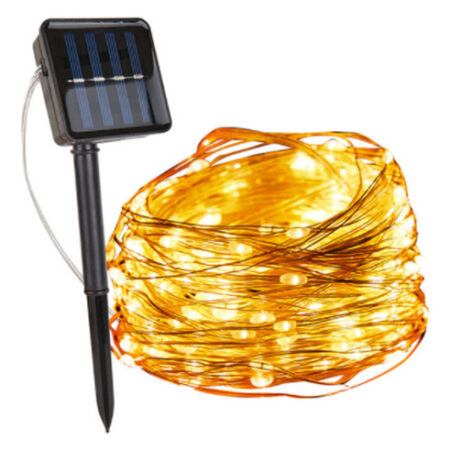 1 Solar String Lights Decoração De Natal Ao Ar Livre 20m 200 - Imagem 11
