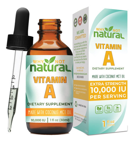 Por Que Não Ui De Gotas Naturais De Vitamina A - Palmitato D