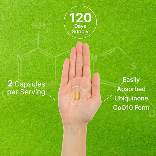 Coqmg, 240 Cápsulas - Com Ácido Graxo Ômega 3 100mg - Suplem - Imagem 5