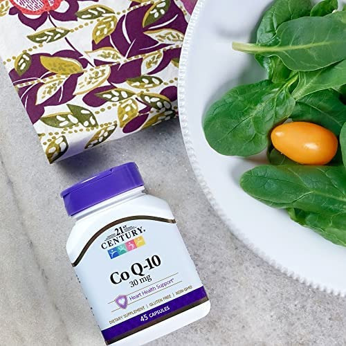Cápsulas De 30 Mg Co Q10 Do Século 21, Contagem De 45 - Imagem 4