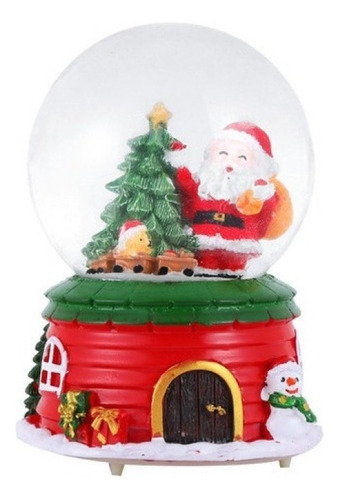 Decoração De Bola De Cristal De Natal Globo De Neve Decorati