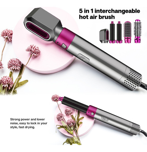 Modelador De Cabelo 5 Em 1 Airwrap Air Curler Dryer Straight - Imagem 36