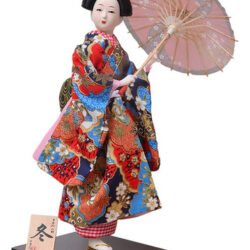 Bonecas Geisha Japonesas, Artesanato, 30cm, Bonecas Kimono,