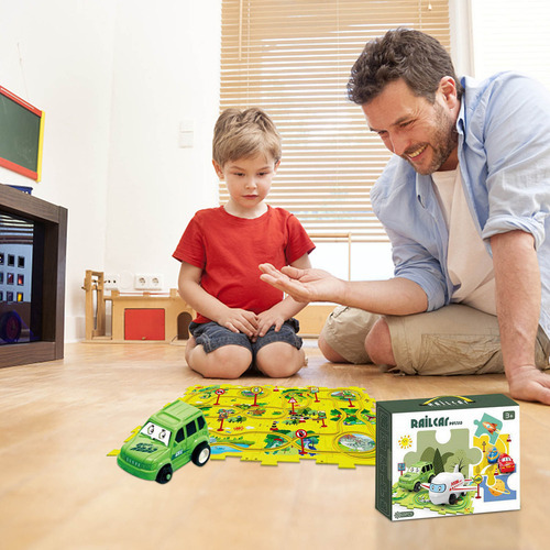 Hhh Ki Puzzle Track Car Play Set, Veículo De Brinquedo - Imagem 6