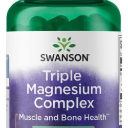 Swanson Premium Brand Triple Magnesium Complex 400 Miligrams