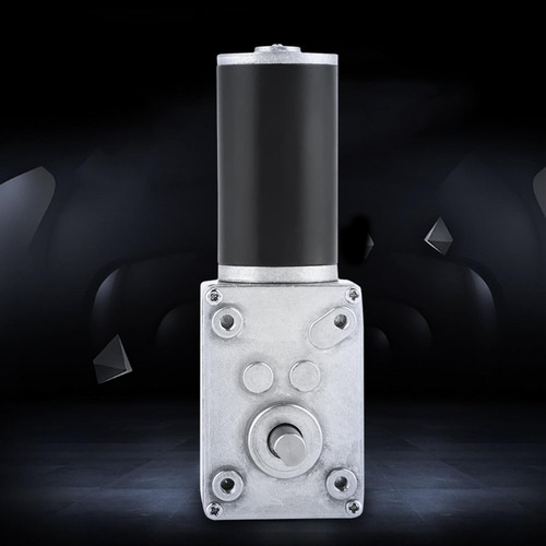 12v 200rpm 5840-31zy Ímã Permanente Dc Turbo Worm Geared - Imagem 2